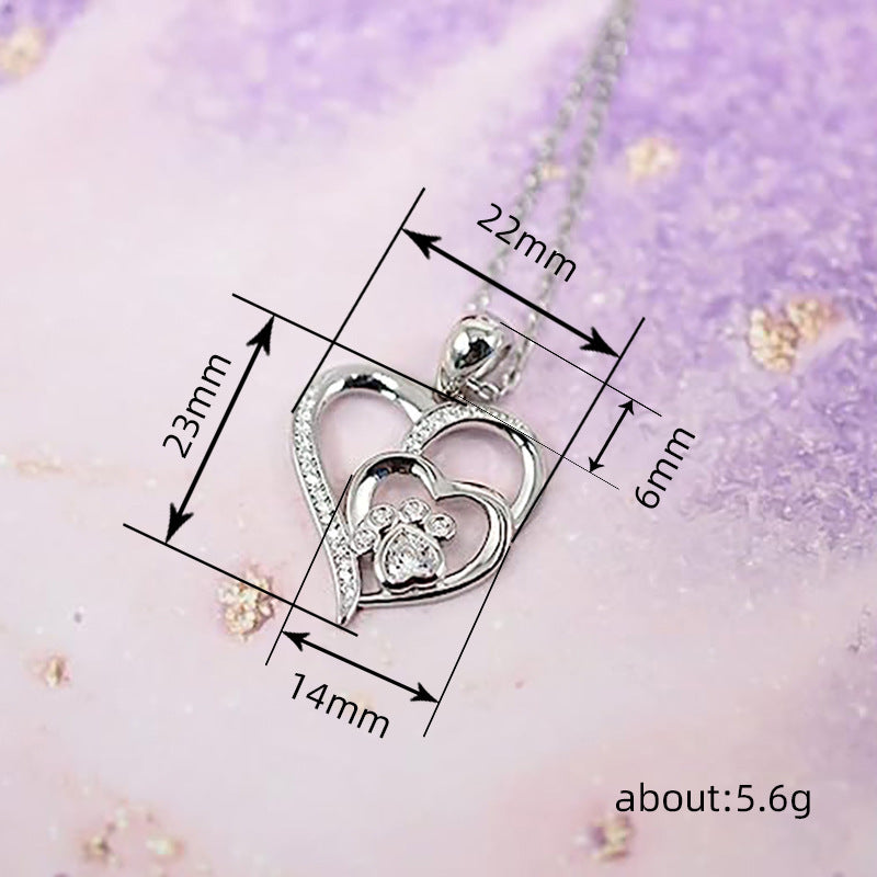 Personalized Cat's Paw Necklace