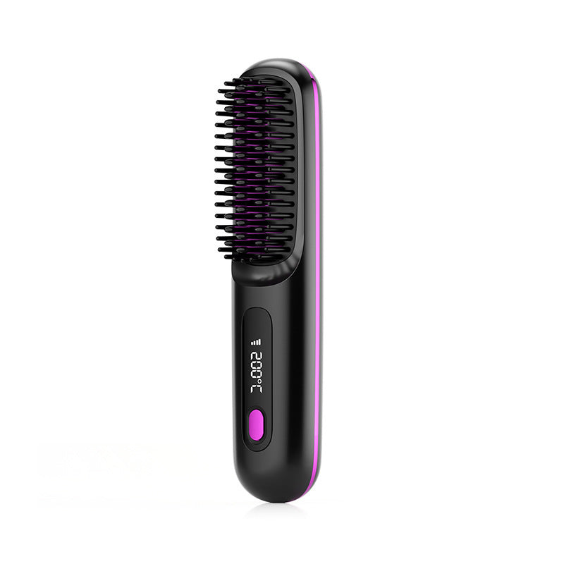 Wireless Portable Hair Straightener